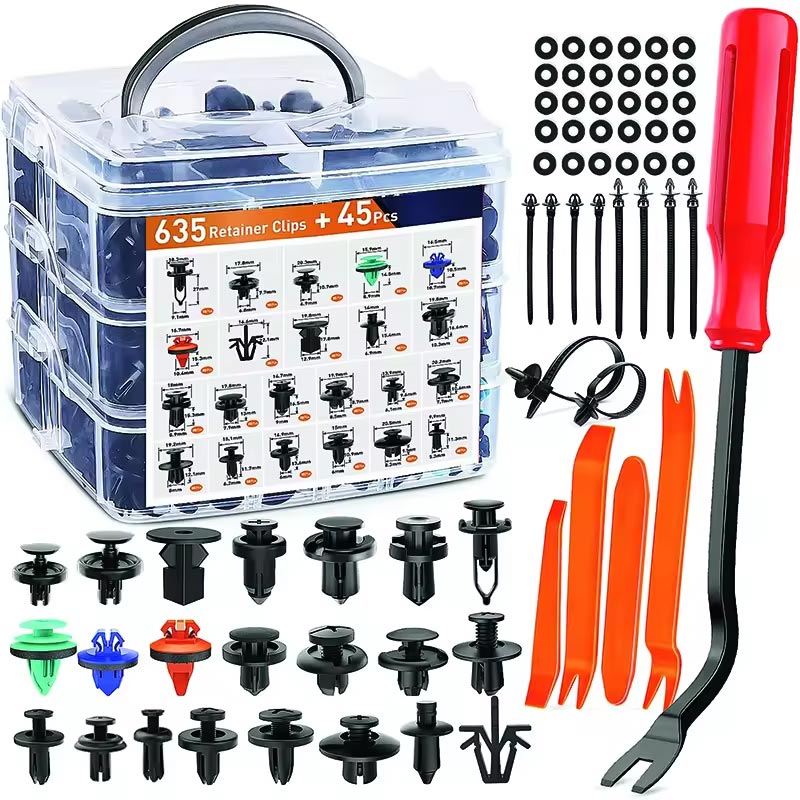 Motordeur Paneelklemme Plastiek Bevestigings Retainer Kits